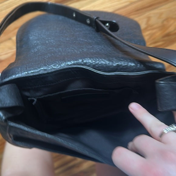 Rebecca Minkoff Unlined Saddle Bag black - Picture 12 of 12